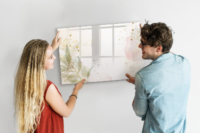 Tableau magnétique mural Abstraction pastel