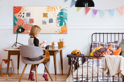 Tableau effaçable magnétique plantes hawaïennes