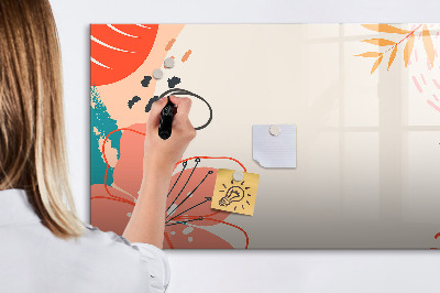 Tableau effaçable magnétique plantes hawaïennes