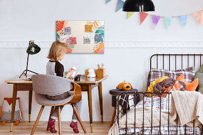 Tableau effaçable magnétique plantes hawaïennes