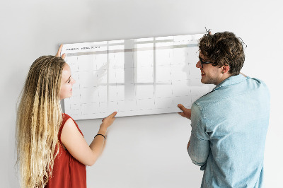 Tableau effaçable magnétique Menu minimaliste