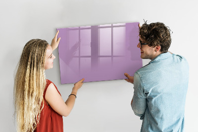 Tableau effaçable magnétique Couleur lilas