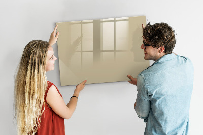 Tableau magnétique mural Couleur beige