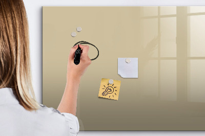 Tableau magnétique mural Couleur beige