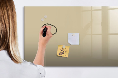 Tableau magnétique mural Couleur beige