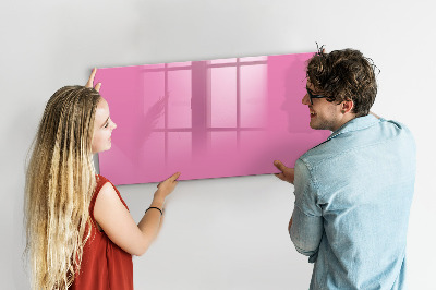 Tableau magnétique mural Couleur rose
