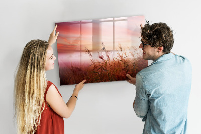 Tableau effaçable magnétique Matin brumeux