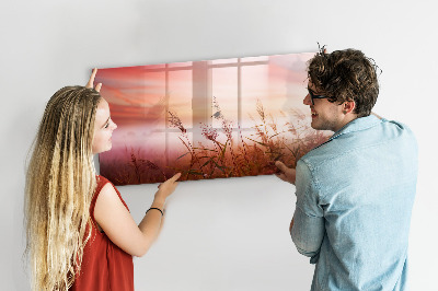 Tableau effaçable magnétique Matin brumeux