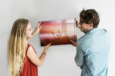 Tableau effaçable magnétique Matin brumeux