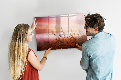 Tableau effaçable magnétique Matin brumeux