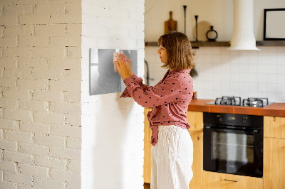 Tableau effaçable magnétique Mur métallique