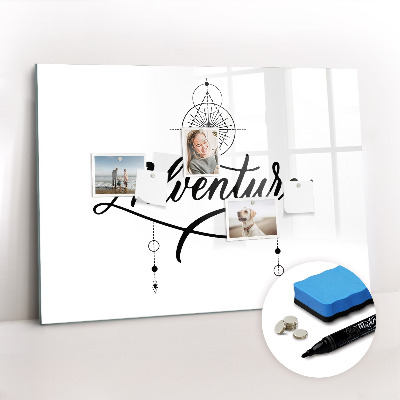 Tableau effaçable magnétique Aventure