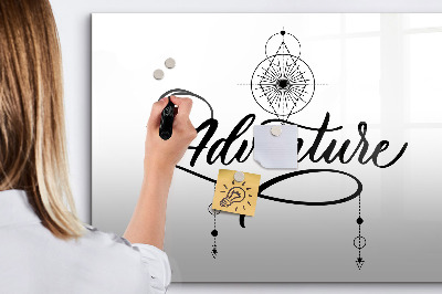 Tableau effaçable magnétique Aventure