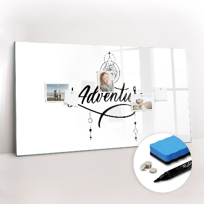 Tableau effaçable magnétique Aventure