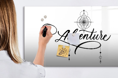 Tableau effaçable magnétique Aventure