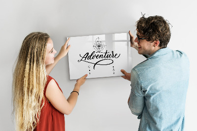 Tableau effaçable magnétique Aventure