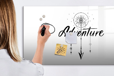 Tableau magnétique mural Aventure
