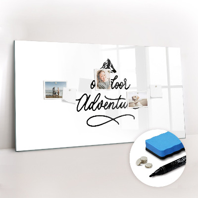 Tableau effaçable magnétique Aventure en plein air