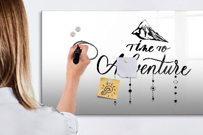 Tableau effaçable magnétique Aventure