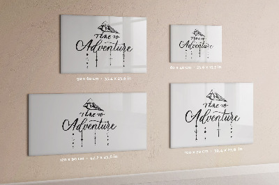 Tableau effaçable magnétique Aventure