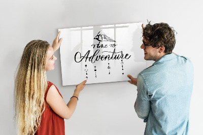 Tableau effaçable magnétique Aventure