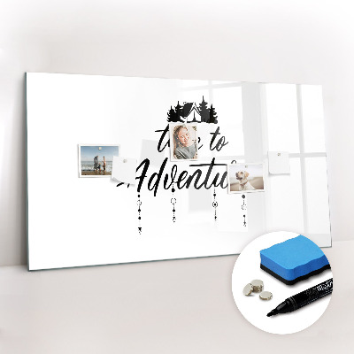 Tableau magnétique mural L'heure de l'aventure