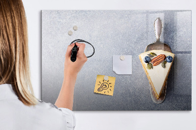 Tableau effaçable magnétique Un morceau de gâteau