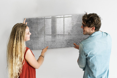 Tableau effaçable magnétique Mur brut