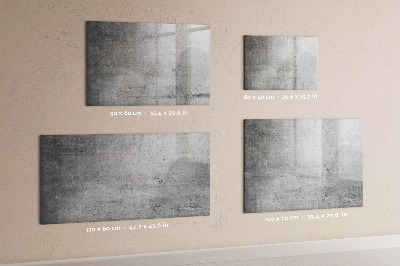 Tableau effaçable magnétique Mur brut