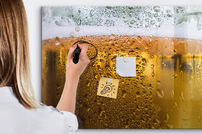 Tableau magnétique mural Une chope de bière