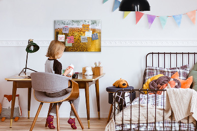 Tableau magnétique mural Une chope de bière