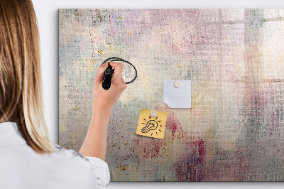 Tableau magnétique mural Abstraction peinte