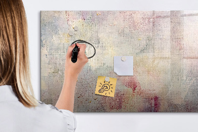 Tableau magnétique mural Abstraction peinte
