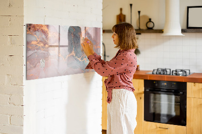 Tableau effaçable magnétique Marbre décoratif