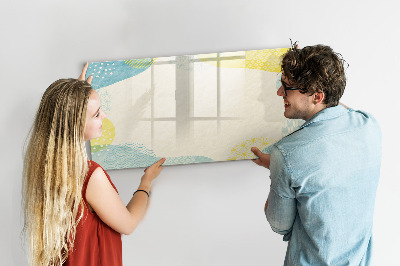 Tableau effaçable magnétique Cadre de modèle