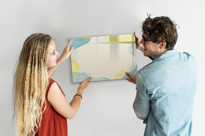 Tableau effaçable magnétique Cadre de modèle