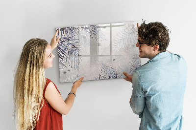 Tableau effaçable magnétique Palme