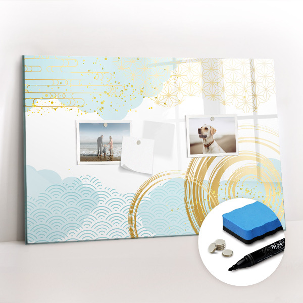 Tableau verre magnétique Motif décoratif