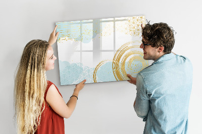 Tableau verre magnétique Motif décoratif