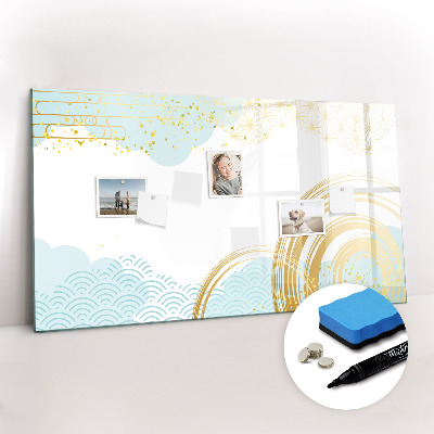 Tableau verre magnétique Motif décoratif