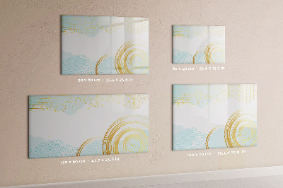 Tableau verre magnétique Motif décoratif