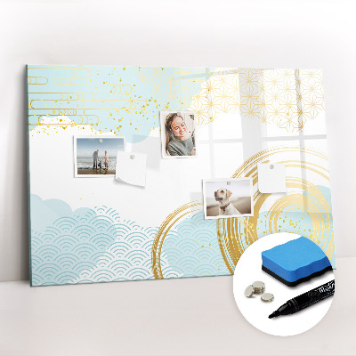 Tableau verre magnétique Motif décoratif