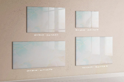 Tableau magnétique mural Aquarelle marbrée