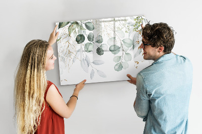 Tableau effaçable magnétique Plantes suspendues