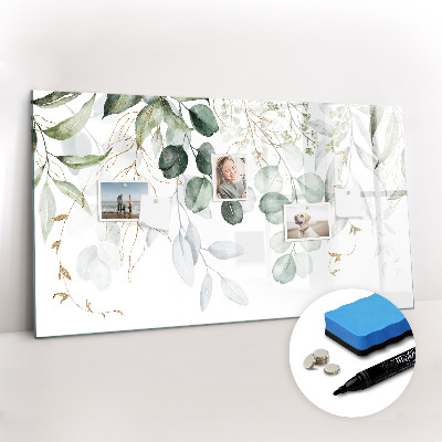 Tableau effaçable magnétique Plantes suspendues