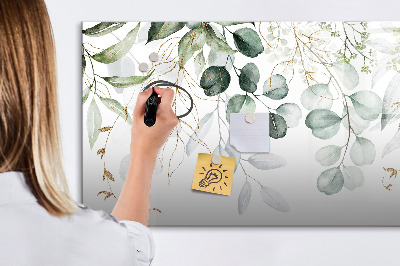Tableau effaçable magnétique Plantes suspendues