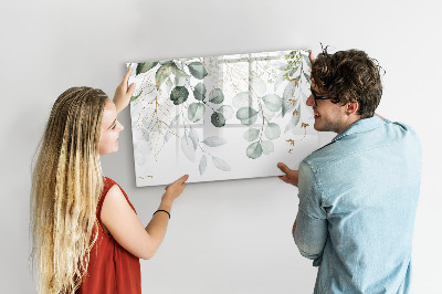 Tableau effaçable magnétique Plantes suspendues