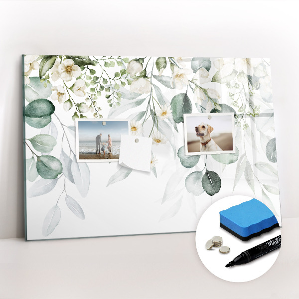 Tableau magnétique mural Nature des plantes