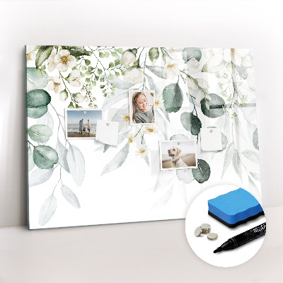 Tableau magnétique mural Nature des plantes