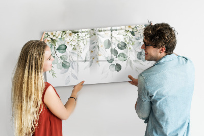 Tableau magnétique mural Nature des plantes